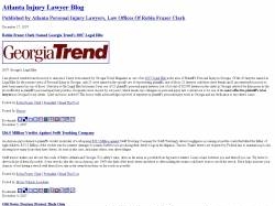 Atlanta Injury Lawyer Blog