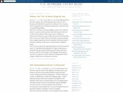 U.S. Supreme Court Blog