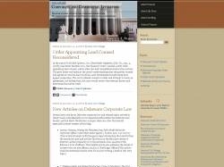 Delaware Corporate and Commercial Litigation Blog