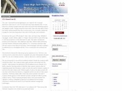 Cisco High Tech Policy Blog