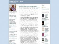 Legal Theory Blog