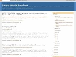 Current Copyright Readings