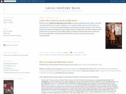 Legal History Blog
