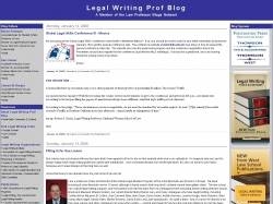 Legal Writing Prof Blog