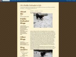 Of a Public Defender