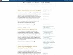 Defense Newsletter Blog