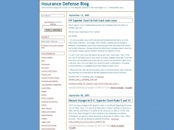 Insurance Defense Blog