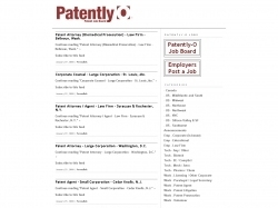Patent Law Jobs by Patently-O